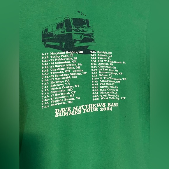 Dave Matthews Band Vintage T shirt - Picture 3 of 9